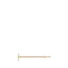 Silberne T-Anstecknadel