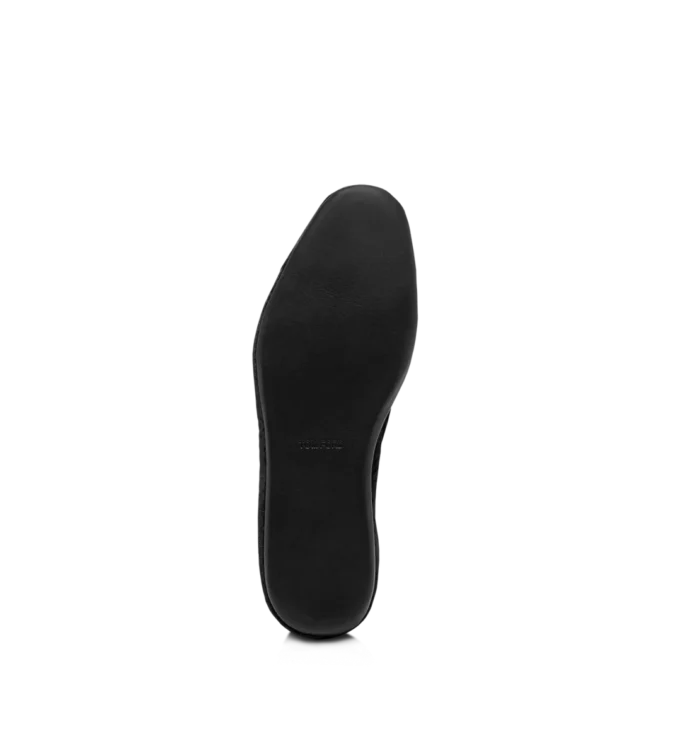 Slipper aus geprägtem Krokodilleder-Samt