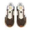 Sneaker „James” aus technischem Wildleder