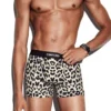 Snow Leopard Baumwoll-Boxershorts