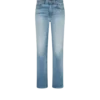 Stonewashed-Jeanshose mit geradem Schnitt
