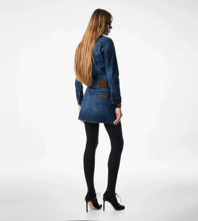 Stonewashed-Jeansminirock