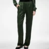 Stretch-Seidensatin-Pyjama-Hose