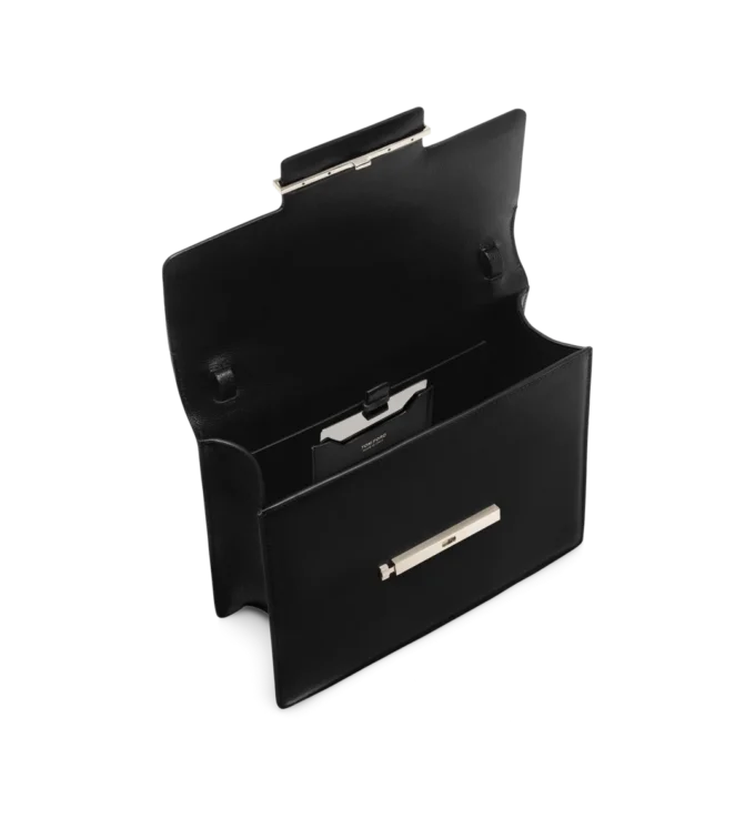 Supple Grain Leather Aube Small Top Handle