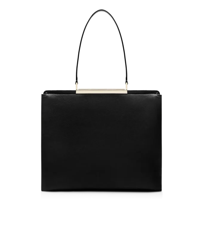 Supple Grain Leather Patrick Schultertasche