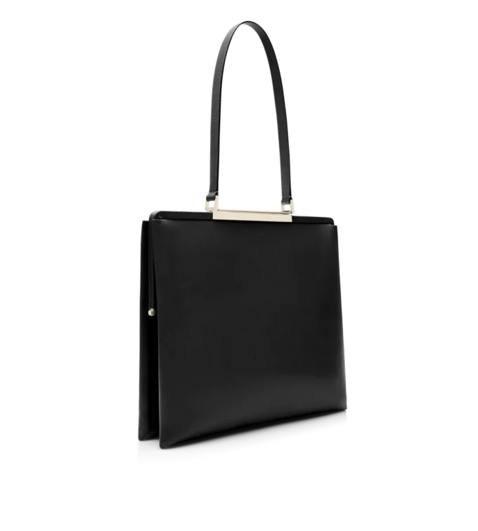 Supple Grain Leather Patrick Schultertasche