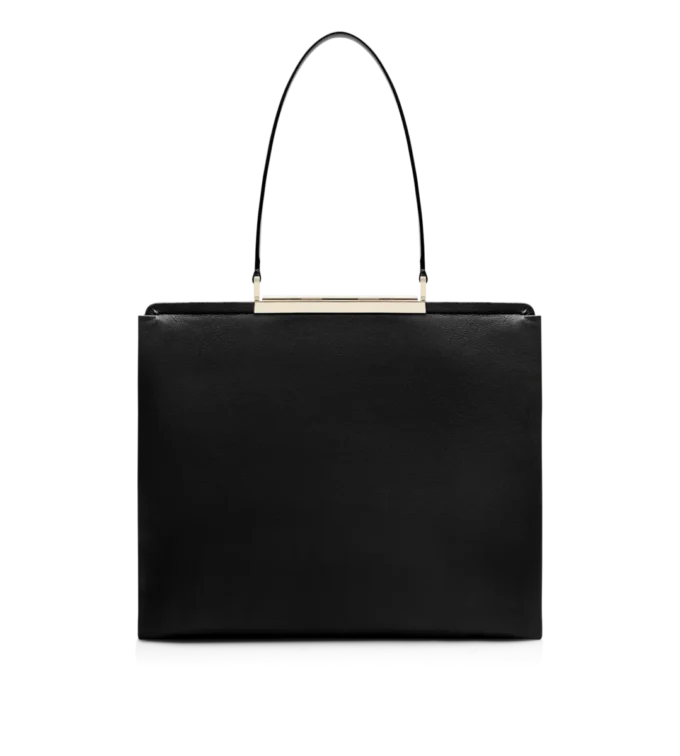 Supple Grain Leather Patrick Schultertasche