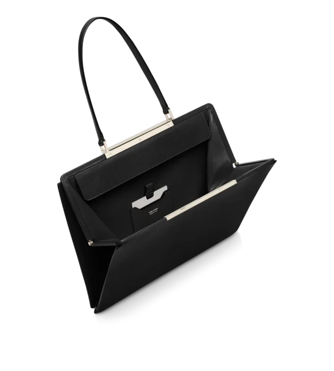 Supple Grain Leather Patrick Schultertasche