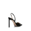 Supple Grain Leather T Latch Slingback