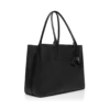 T-Line East-West Tote aus genarbtem Leder