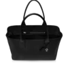 T-Line East-West Tote aus genarbtem Leder