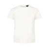 T-Shirt aus Nappa Lux und gewaschenem Duchesse