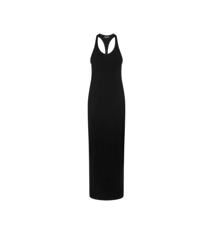 Tank-Top-Kleid mit tonalem TF-Sticklogo