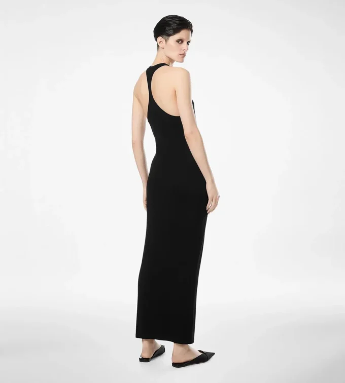Tank-Top-Kleid mit tonalem TF-Sticklogo