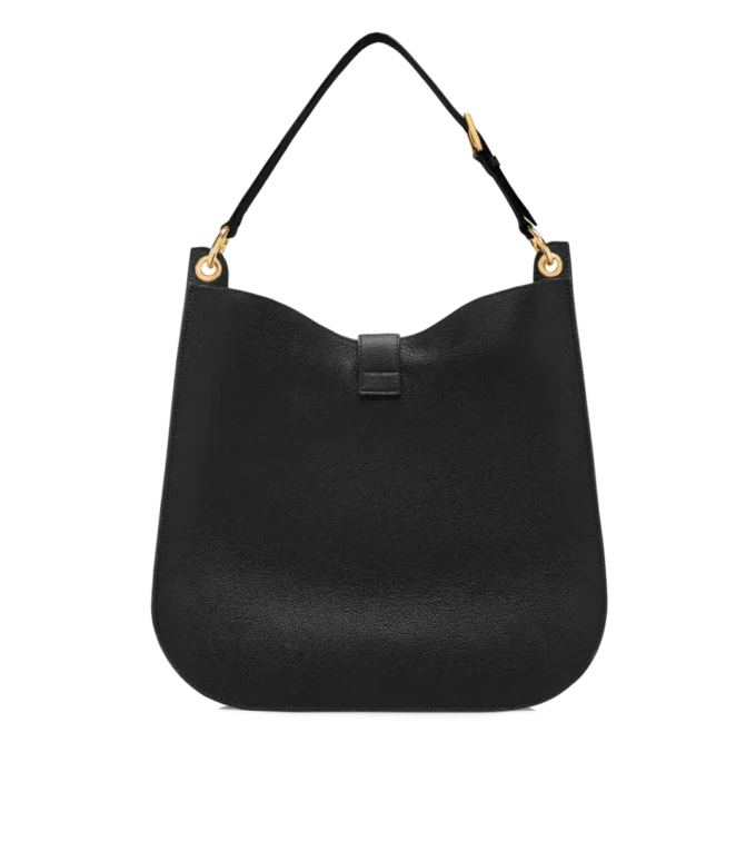 Tara Large Crossbody aus genarbtem Leder