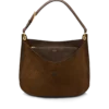 Tara Large Crossbody aus Wildleder und Glattleder
