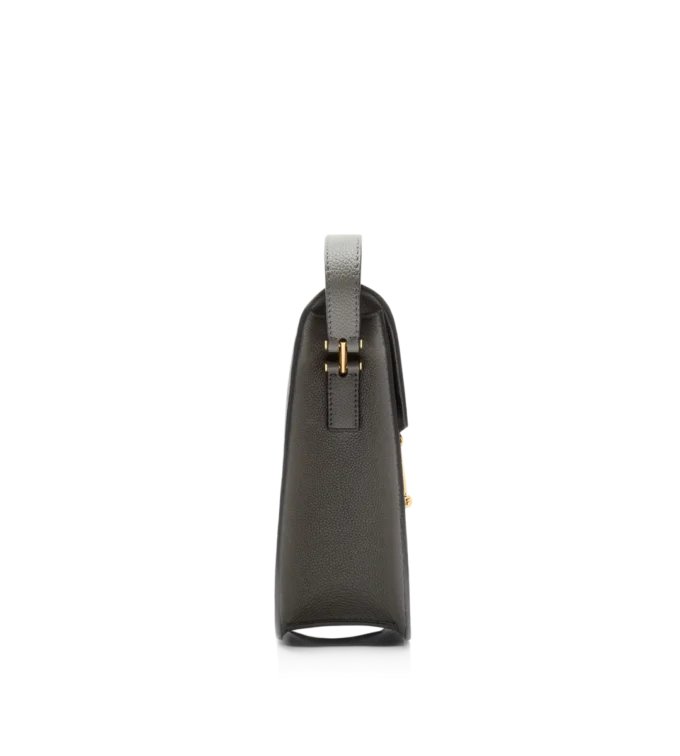 Tara Medium Crossbody aus genarbtem Leder