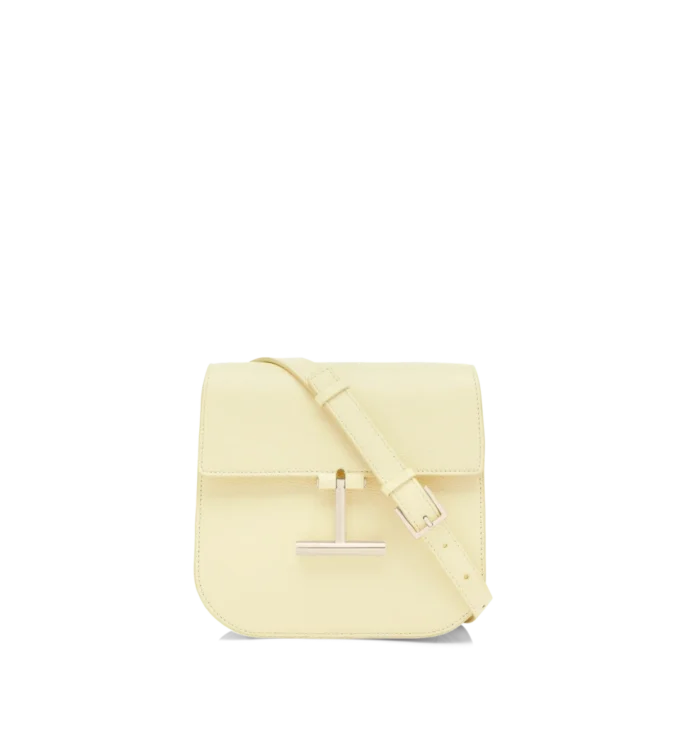 Tara Mini Crossbody aus genarbtem Leder