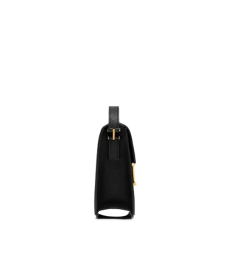 Tara Mini Crossbody aus genarbtem Leder