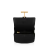 Tara Mini Crossbody aus genarbtem Leder