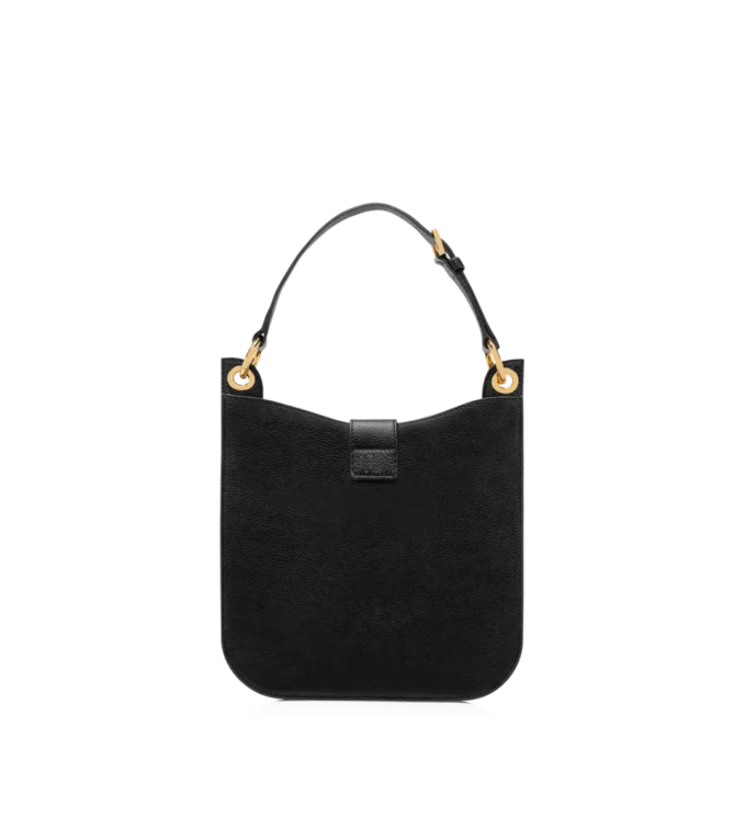 Tara Small Crossbody aus genarbtem Leder