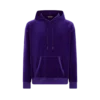 Velours-Hoodie