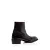 Vincent-Stiefel aus poliertem Leder