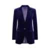 Wallis Einreihige Jacke mit Spitzkragen