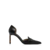 Weiche Eva D’Orsay Pumps aus genarbtem Leder