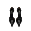 Weiche Eva D’Orsay Pumps aus genarbtem Leder