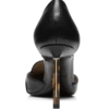 Weiche Eva D’Orsay Pumps aus genarbtem Leder