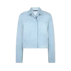 Weiche Overshirt-Jacke aus Lammwildleder