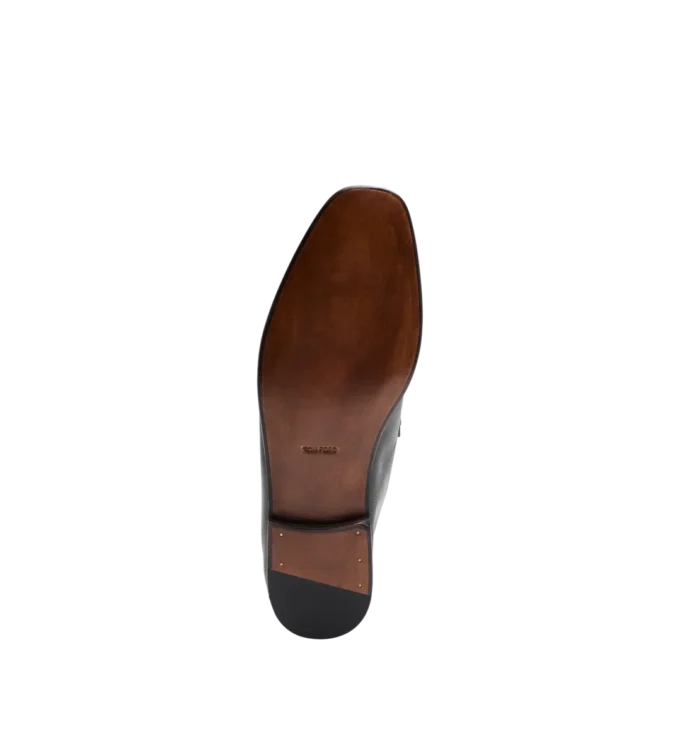 Weicher, geschmeidiger Leder-Loafer mit gedrehtem Band von Gigi