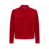 Westernjacke aus Kaschmir-Wildleder