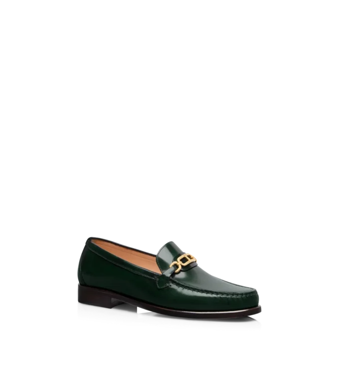 Whitney Loafer aus gebürstetem Leder