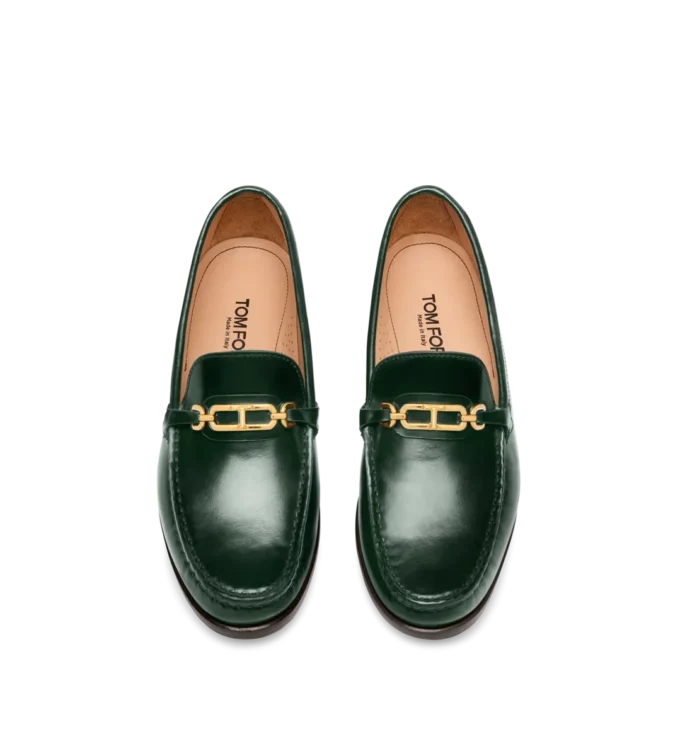 Whitney Loafer aus gebürstetem Leder